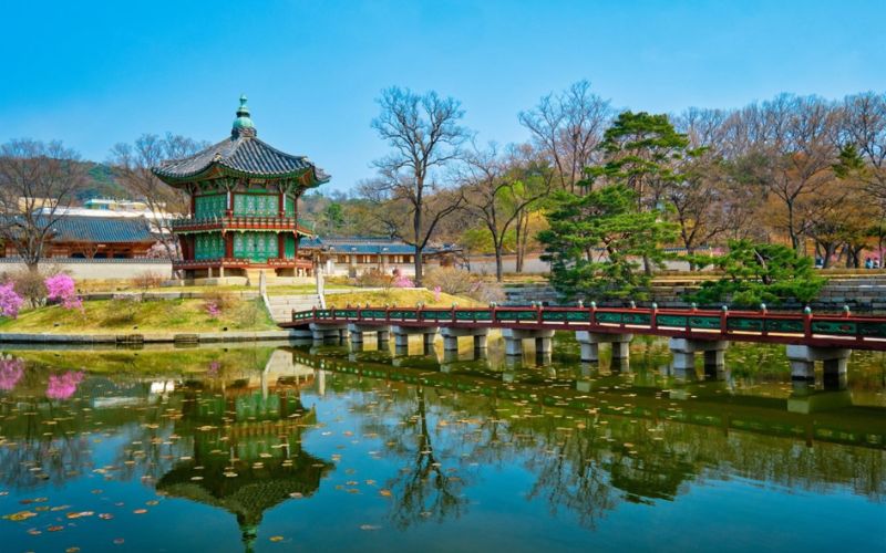 khám phá cung điện gyeongbokgung