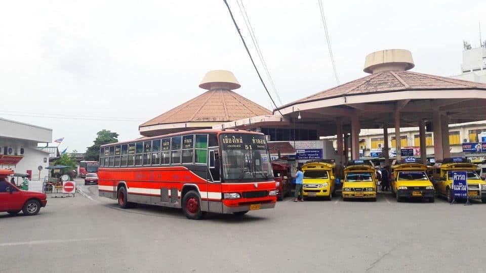 đi xe bus từ bangkok đến chiang mai