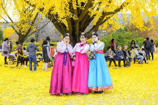 Thời Tiết Hàn Quốc Tháng 10