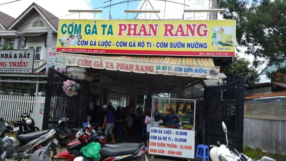 Quán cơm gà Ta Phan Rang