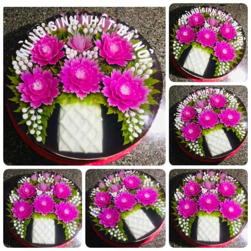 Bánh sinh nhật rau câu ở Đà Nẵng