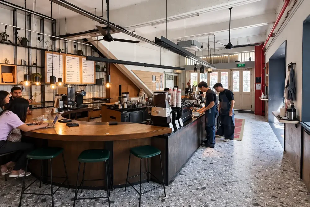 quán cà phê đẹp ở singapore