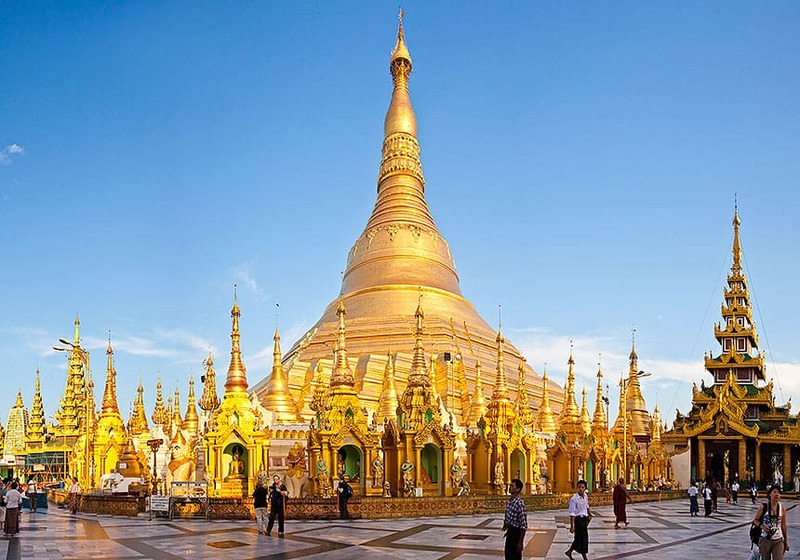 chùa vàng shwedagon