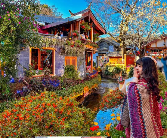 Tour Vân Nam Phong Hoa | Hà Khẩu – Mông Tự – Đại Lý – Lệ Giang – Shangrila (No Shopping) | 6N5Đ Ô Tô + 2 Chặng Tàu Cao Tốc