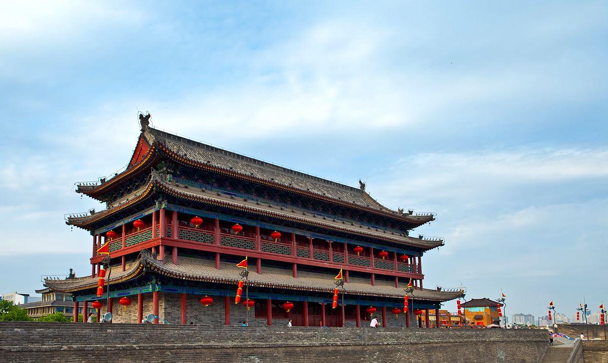 Tường thành Tây An – Cổng Vĩnh Ninh Môn tour tây an trung quốc 5 ngày 4 đêm