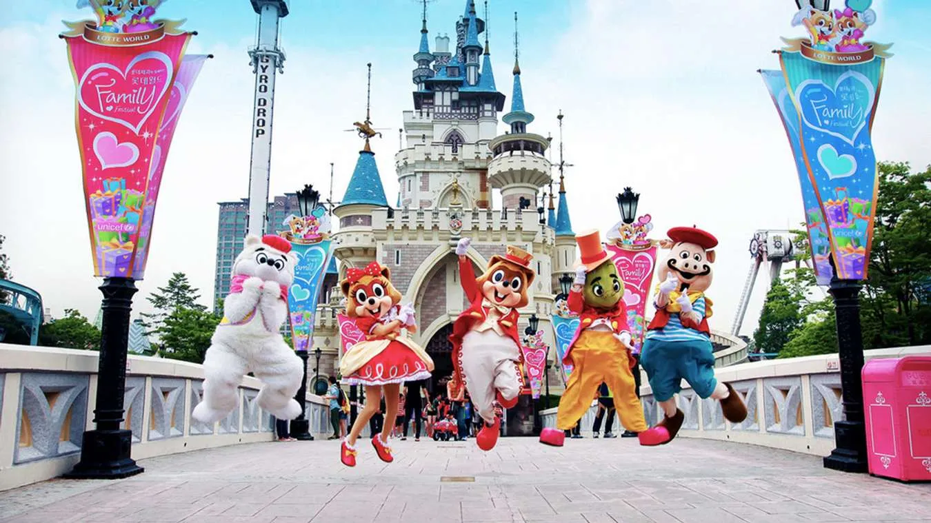 Công viên giải trí Lotte World tại Seoul
