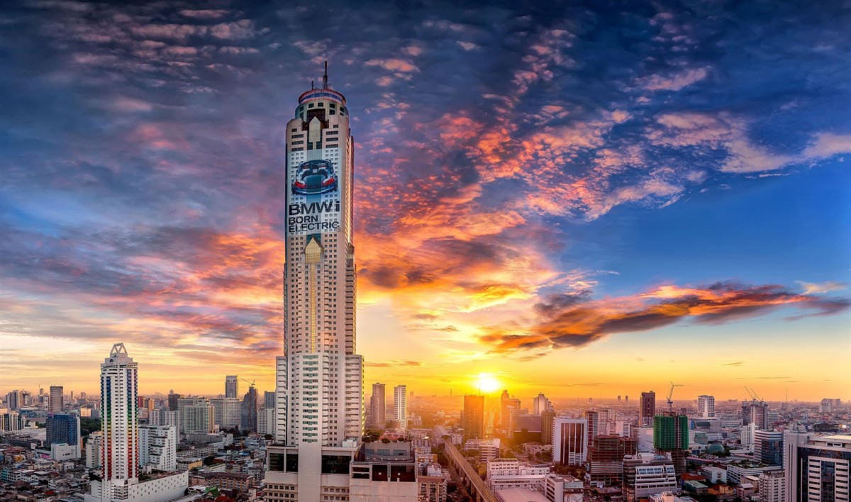 Baiyoke Sky 86 tầng tour thái lan tết