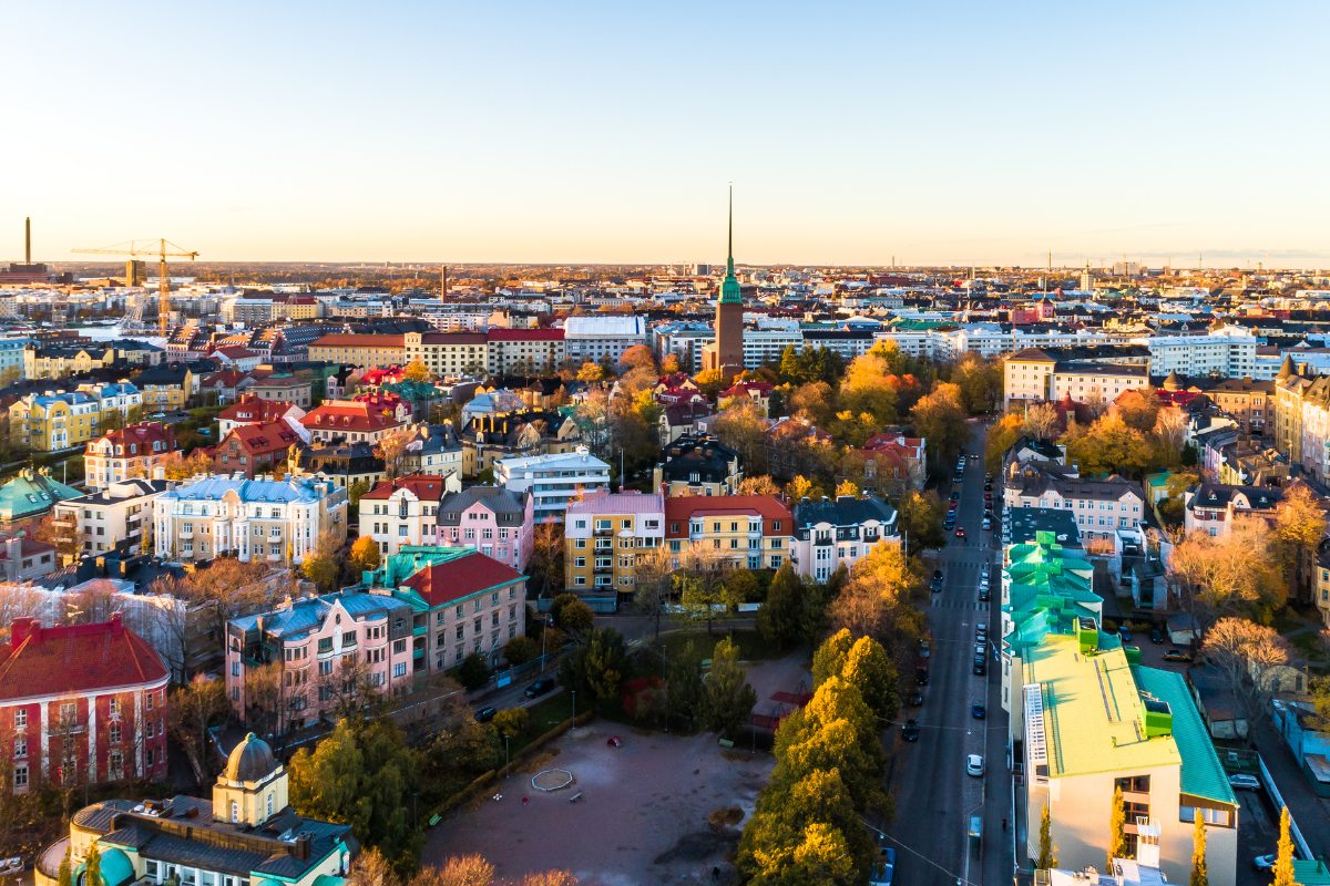 Kiến trúc hiện đại bên bờ biển Baltic tại trung tâm thủ đô Helsinki