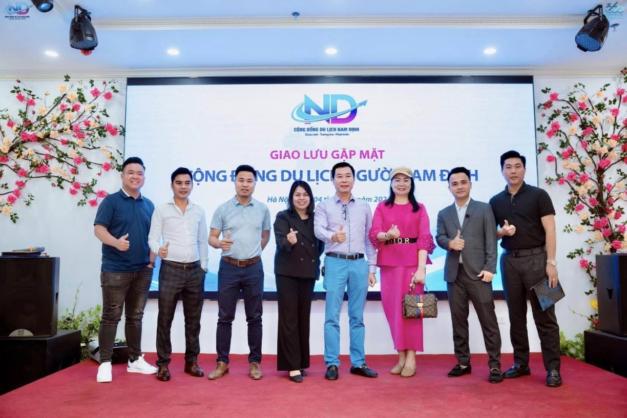 Buổi giao lưu gặp mặt đầu tiên của Cộng đồng Du lịch người Nam Định 2024