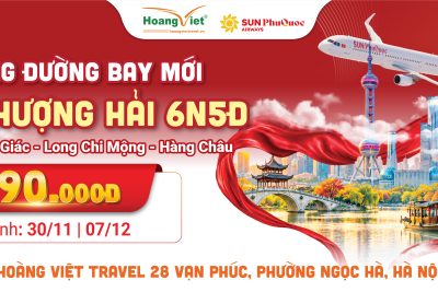 Tour Thượng Hải Giá Rẻ | Thượng Hải – Ô Trấn – Hàng Châu | 6 Ngày 5 Đêm Bay Sun Phú Quốc